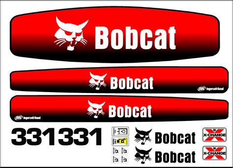 Bobcat 331 Decals